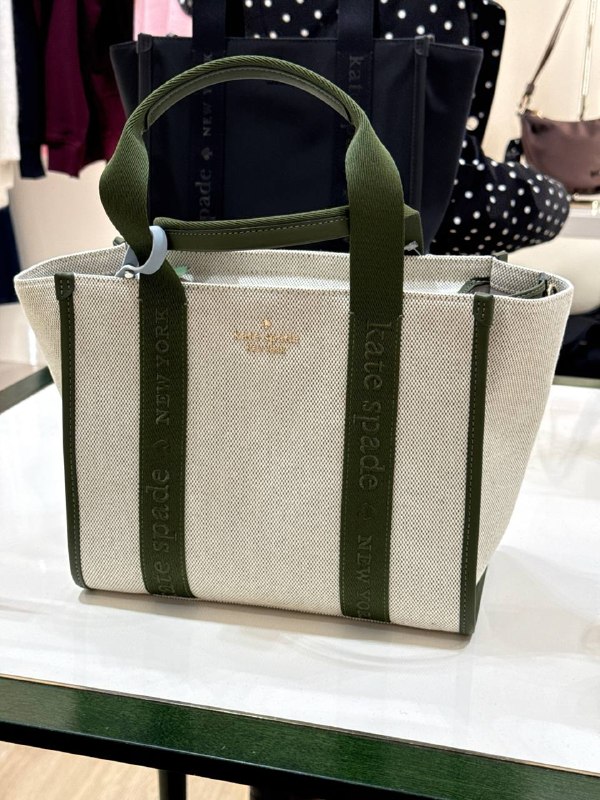 Kate Spade Kip Canvas Small Tote - Preorder — Enchanted (304)