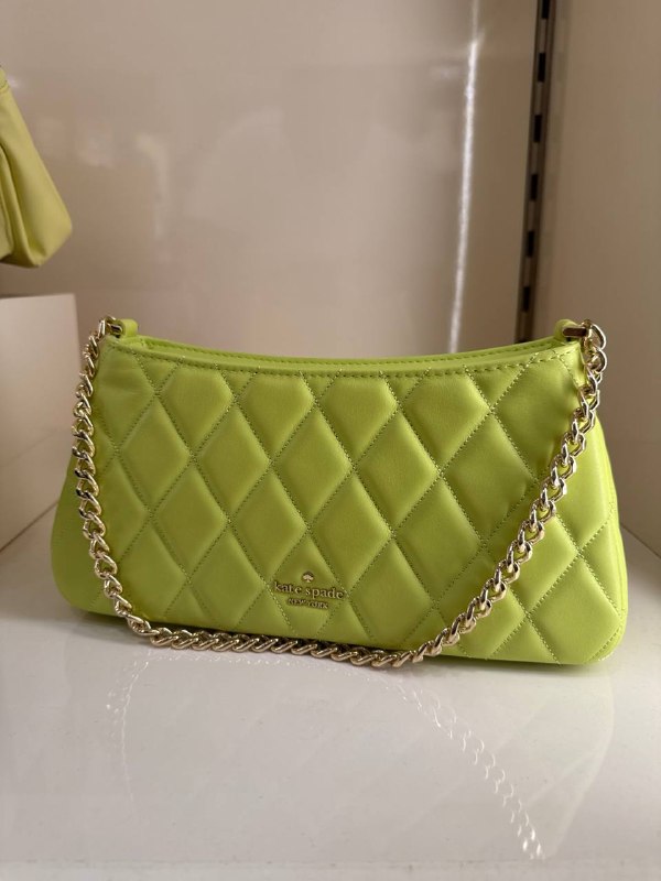 Kate Spade Carey Small Convertible Crossbody - Preorder — Lime Slush (300)