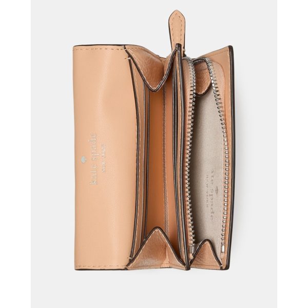 Kate Spade Kayla Small L-Zip Wallet - Preorder — Citrus Glaze