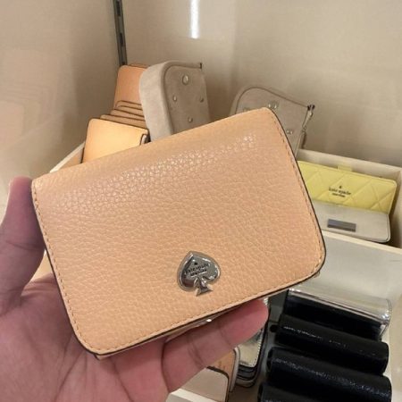 Kate Spade Kayla Small L-Zip Wallet - Preorder — Citrus Glaze (801)