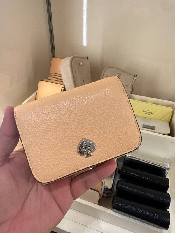 Kate Spade Kayla Small L-Zip Wallet - Preorder — Citrus Gla (801)