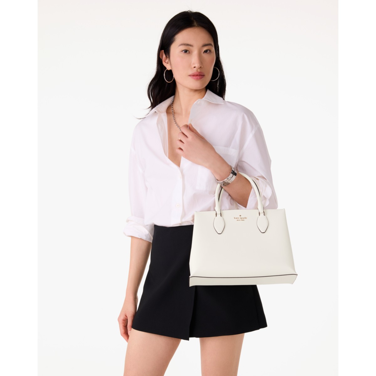 Kate Spade Rae Satchel Bag - Preorder — Meringue