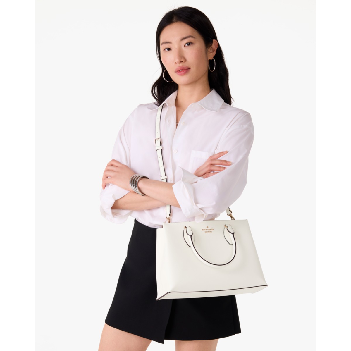 Kate Spade Rae Satchel Bag - Preorder — Meringue