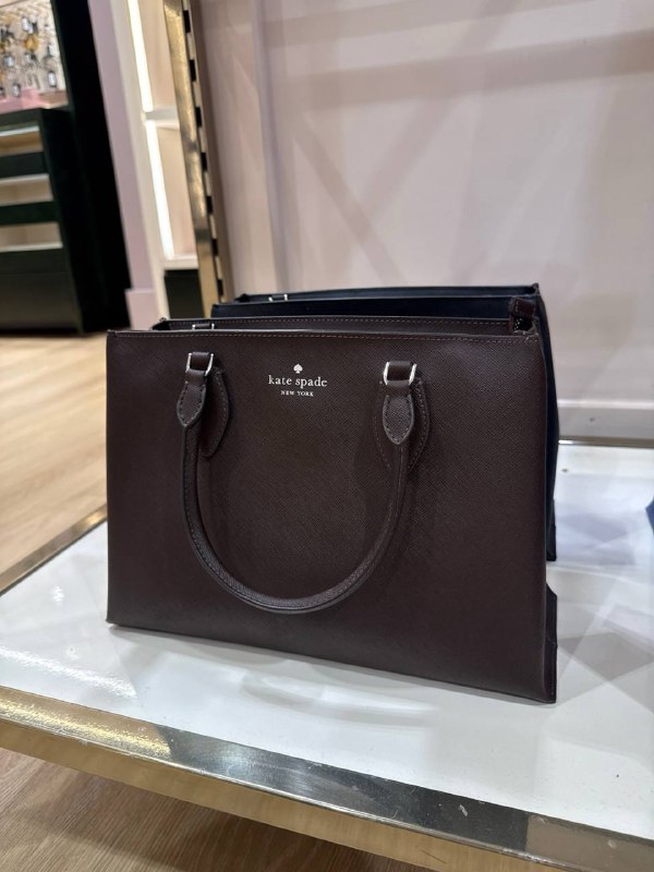 Kate Spade Rae Satchel Bag - Preorder — Hot Fudge (201)