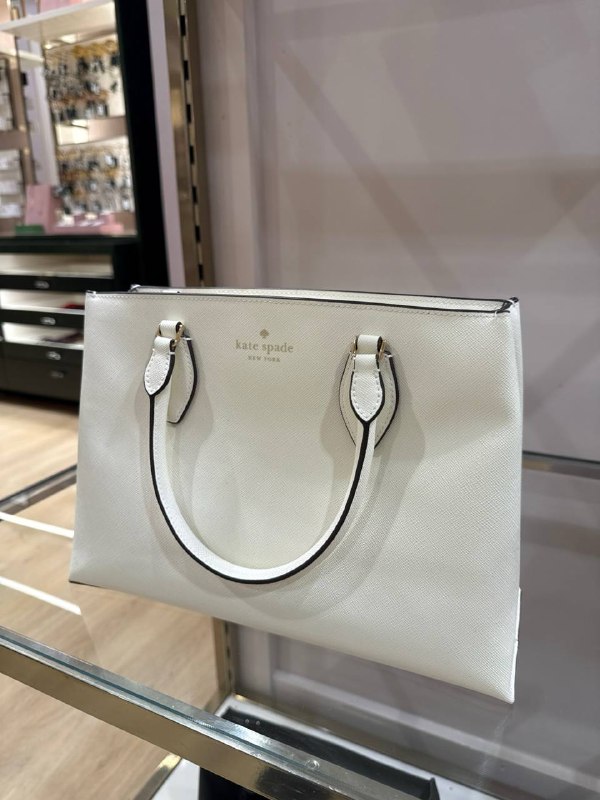 Kate Spade Rae Satchel Bag - Preorder — Meringue (100)