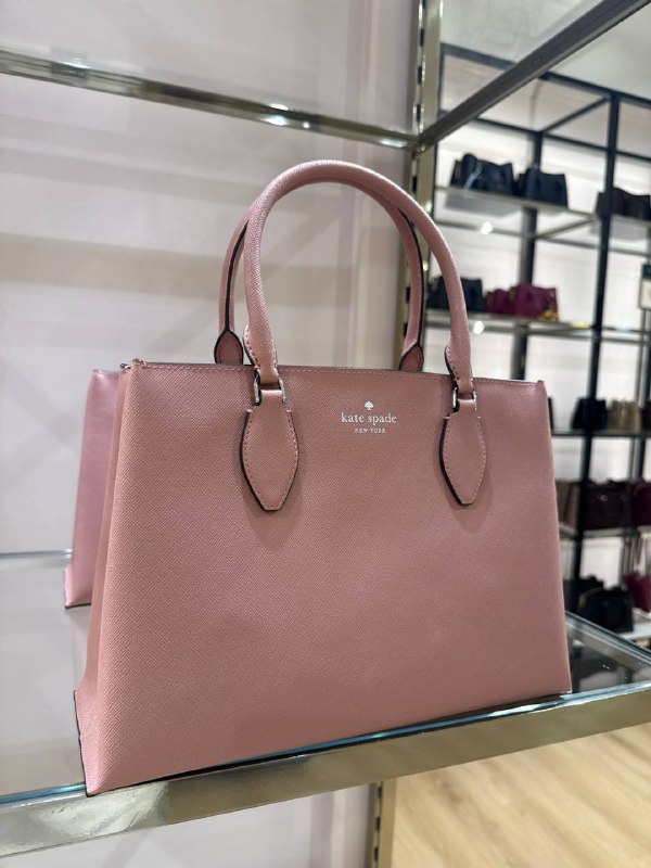 Kate Spade Rae Satchel Bag - Preorder — Dusk Rose (654)
