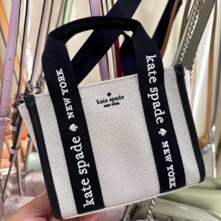 Kate Spade Kip Canvas Mini Tote Bag - Preorder — Natural Multi (250)