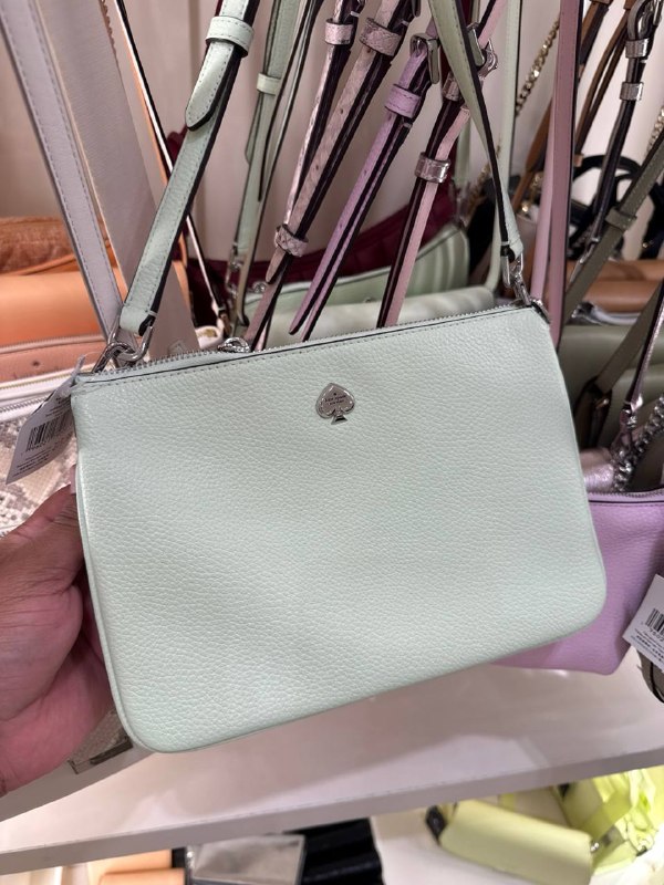Kate Spade Kayla Triple Crossbody Bag - Preorder — Lime Frost (301)