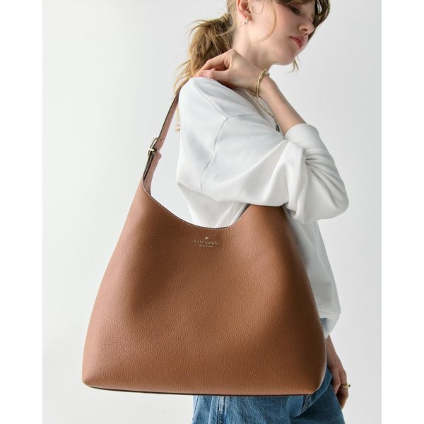 Kate Spade 454 Large Leather Shoulder Bag - Preorder — Warm Gingerbread