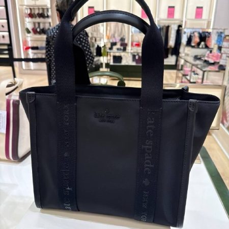 Kate Spade Kip Nylon Small Tote - Preorder — Black (001)
