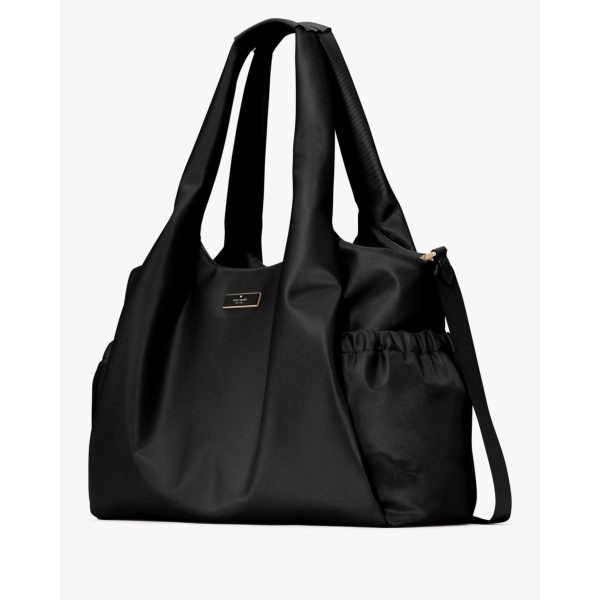 Kate Spade Carter Nylon Large Baby Bag - Preorder — Black
