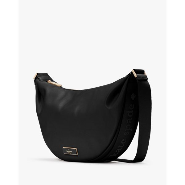 Kate Spade Carter Nylon Sling Crossbody Bag - Preorder — Black