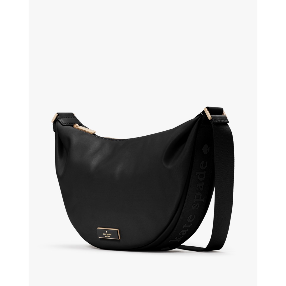 Kate Spade Carter Nylon Sling Crossbody Bag - Preorder — Black