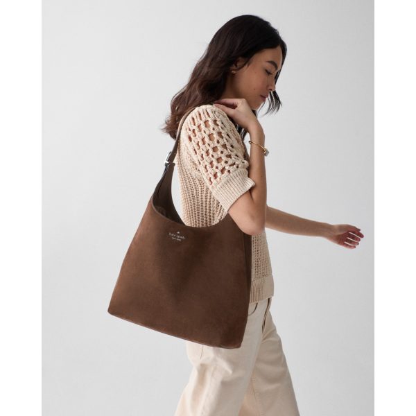 Kate Spade 454 Suede Large Shoulder Bag - Preorder — Hot Fudge