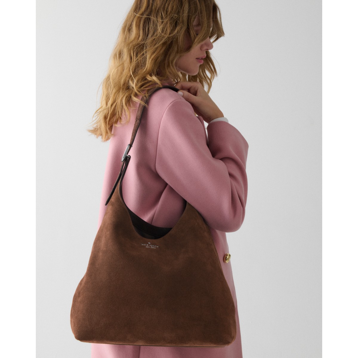 Kate Spade 454 Suede Large Shoulder Bag - Preorder — Hot Fudge