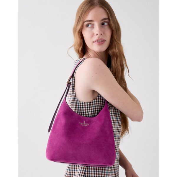 Kate Spade 454 Suede Small Shoulder Bag - Preorder — Beet