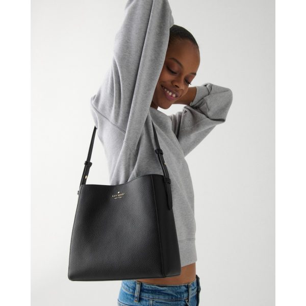 Kate Spade Juliette Medium Bucket Bag - Preorder — Black