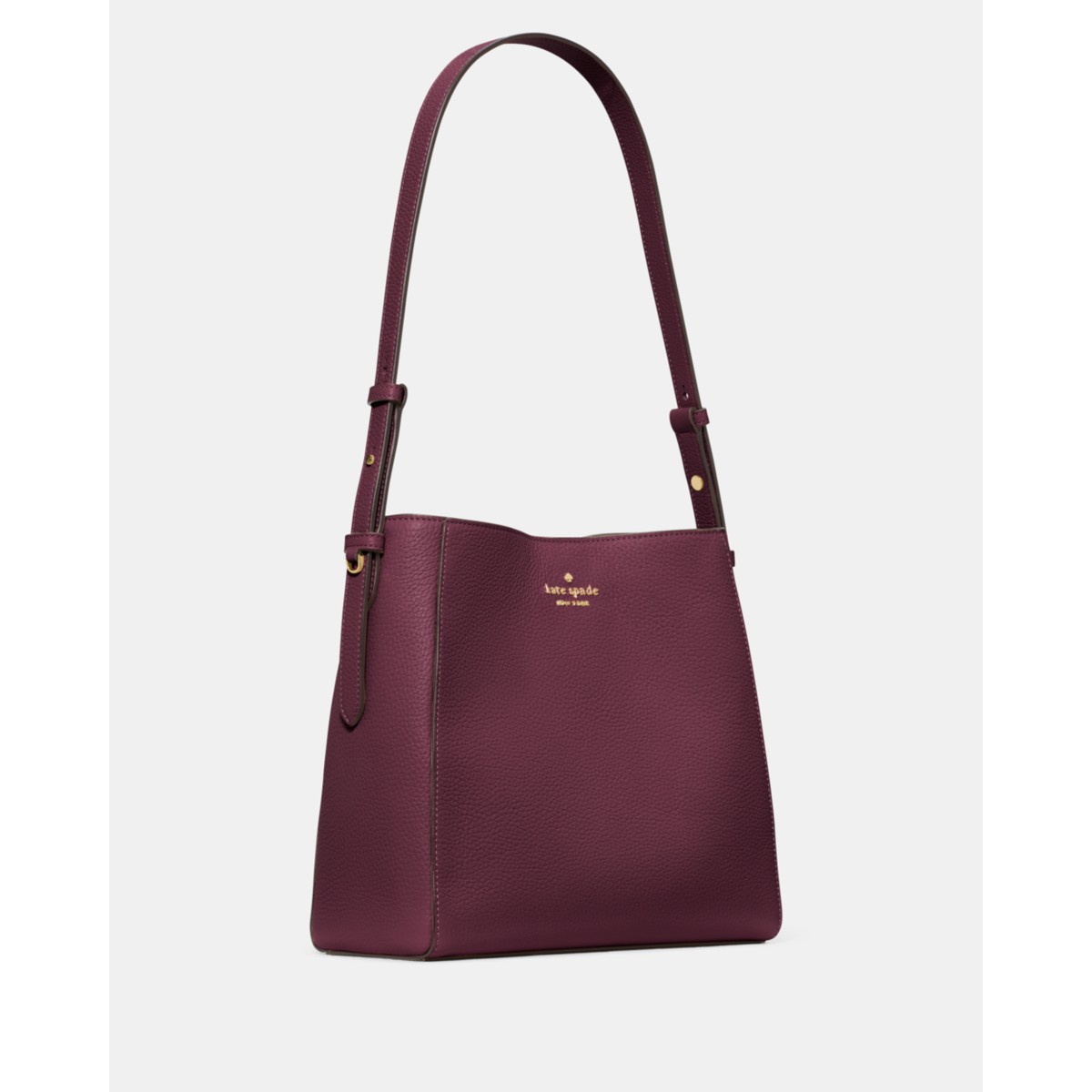 Kate Spade Juliette Medium Bucket Bag - Preorder — Deep Cherry