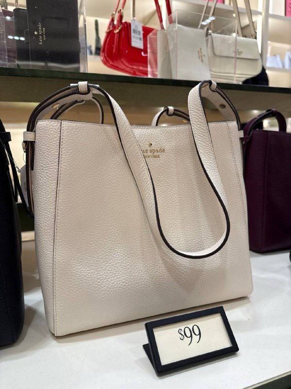 Kate Spade Juliette Medium Bucket Bag - Preorder — Meringue (100)