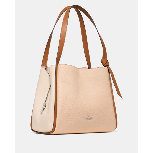 Kate Spade Knott Colorblock Large Carryall - Preorder — Crisp Peach
