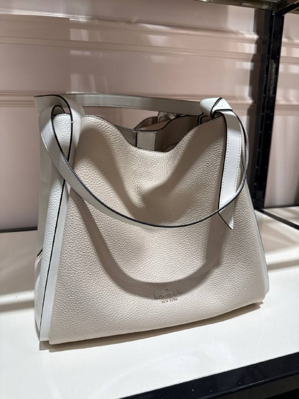 Kate Spade Knott Colorblock Large Carryall - Preorder — Light Crea (100)