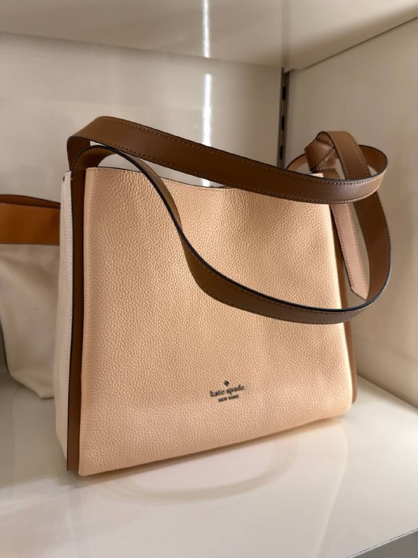 Kate Spade Knott Colorblock Large Carryall - Preorder — Crisp Peac (800)