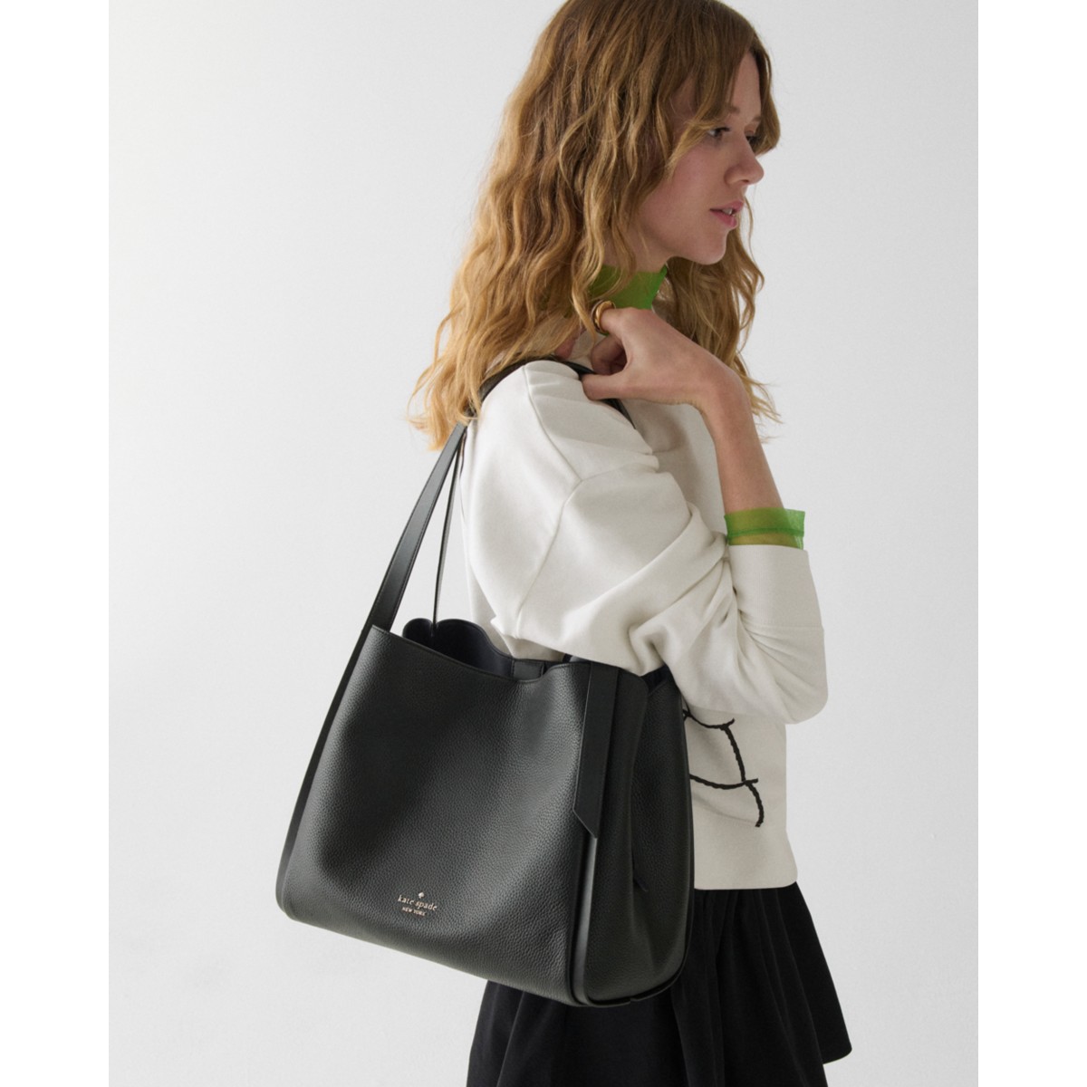 Kate Spade Knott Large Carryall Bag - Preorder — Black