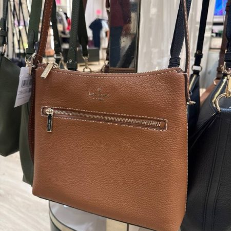 Kate Spade 454 Large Swingpack Buckle Crossbody - Preorder — Warm Gingerbread (200)