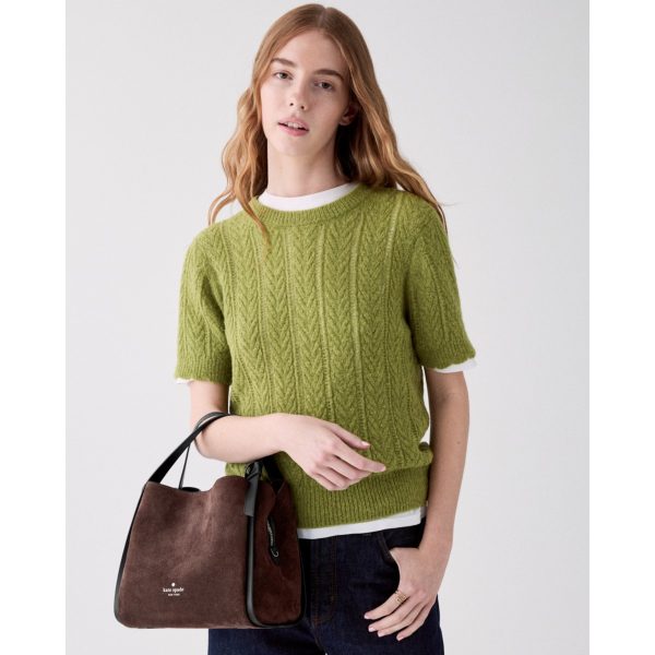 Kate Spade Knott Suede Carryall Bag - Preorder — Hot Fudge