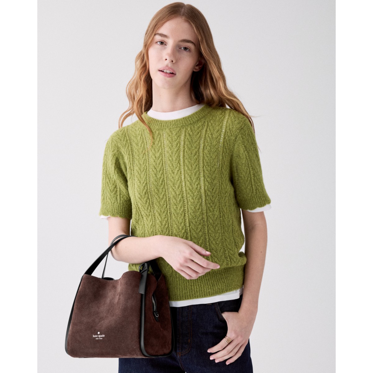 Kate Spade Knott Suede Carryall Bag - Preorder — Hot Fudge