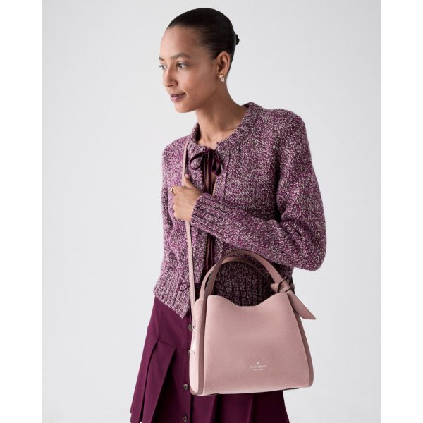 Kate Spade Knott Suede Carryall Bag - Preorder — Dusk Rose