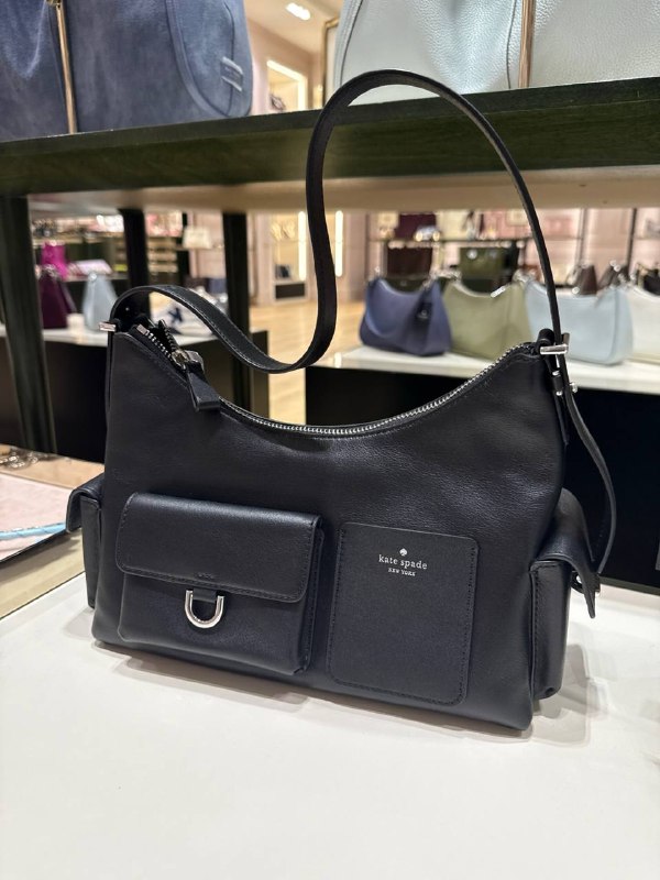 Kate Spade Cargo Shoulder Bag - Preorder — Black (001)