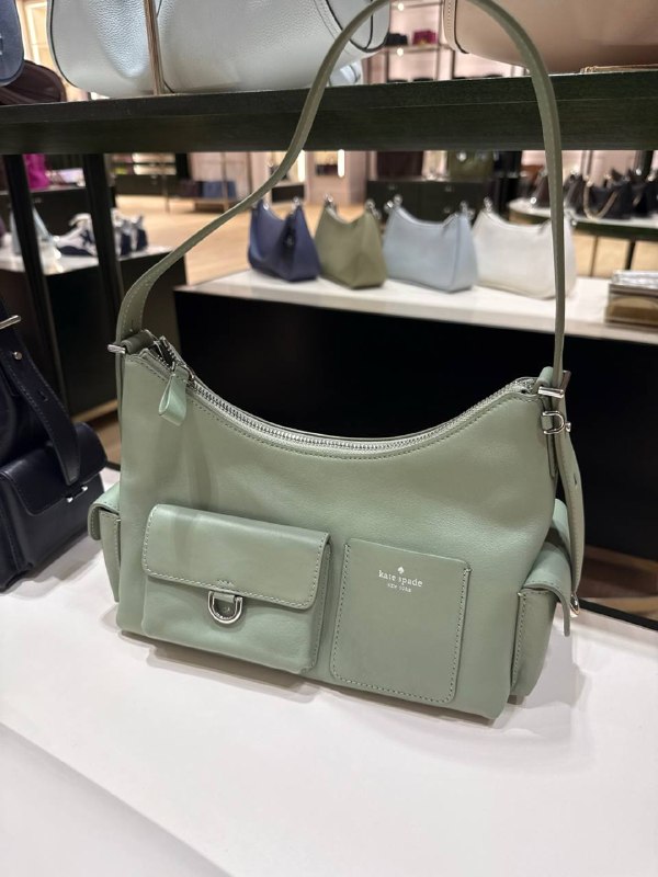 Kate Spade Cargo Shoulder Bag - Preorder — Balsam Gre (300)