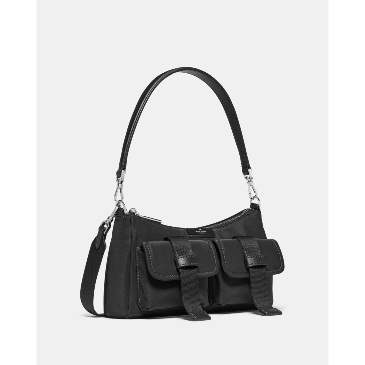 Kate Spade Carter Nylon Cargo Crossbody Bag - Preorder — Black
