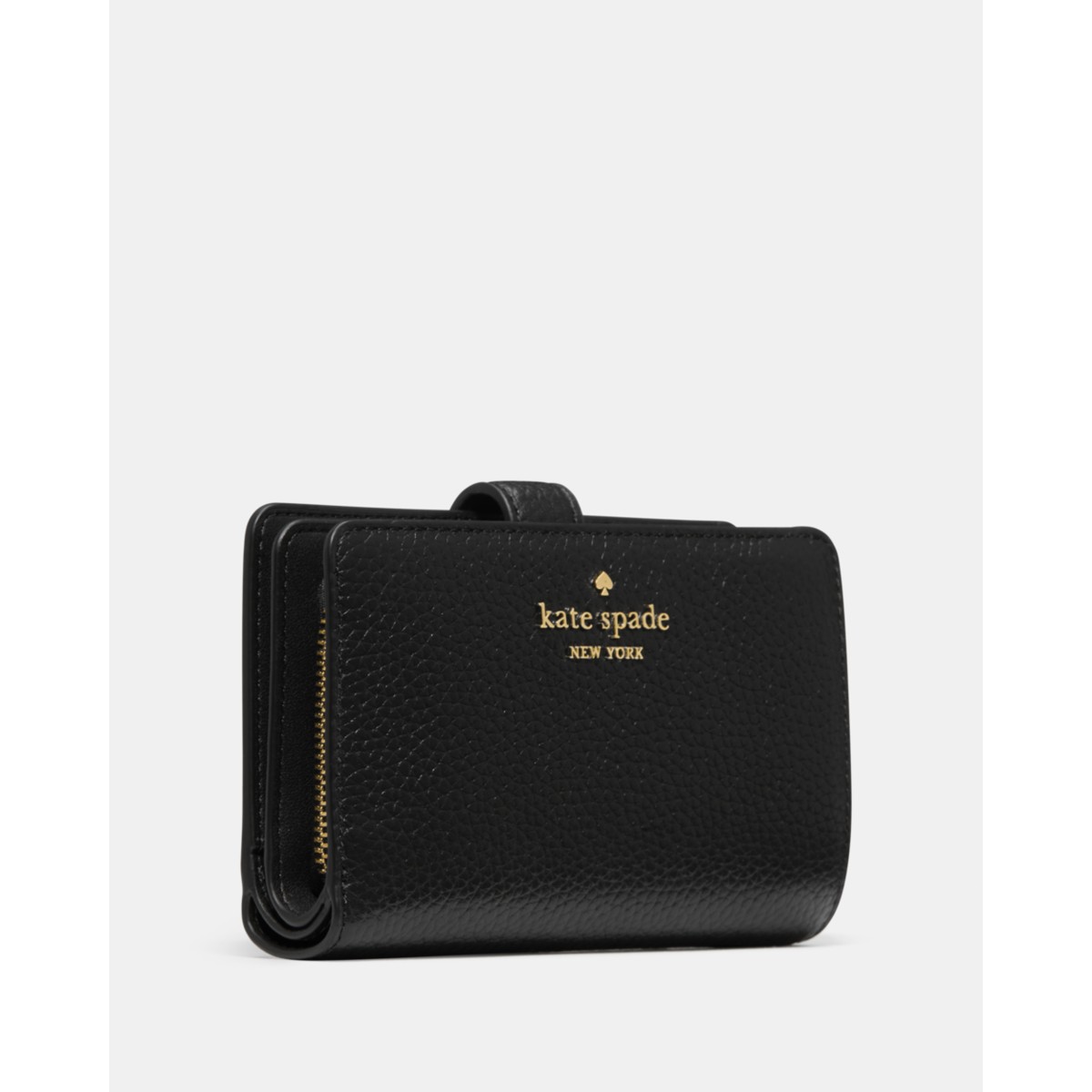Kate Spade Medium Bifold Wallet - Preorder — Black