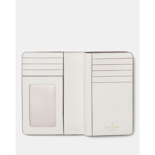 Kate Spade Medium Bifold Wallet - Preorder — Meringue