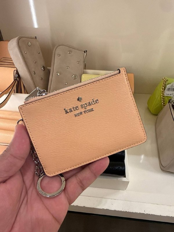 Kate Spade Key Ring Card Holder - Preorder — Citrus Gla (800)