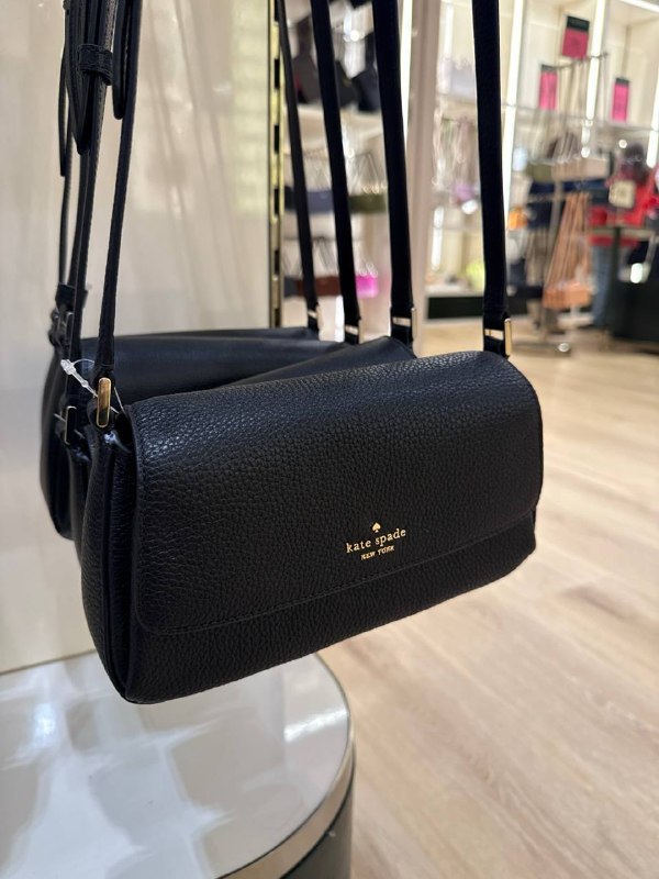 Kate Spade Sutton Mini Crossbody - Preorder — Black (001)