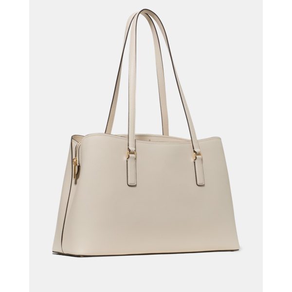 Kate Spade Thompson Street Leather Commuter Tote Bag - Preorder — Cashew Milk