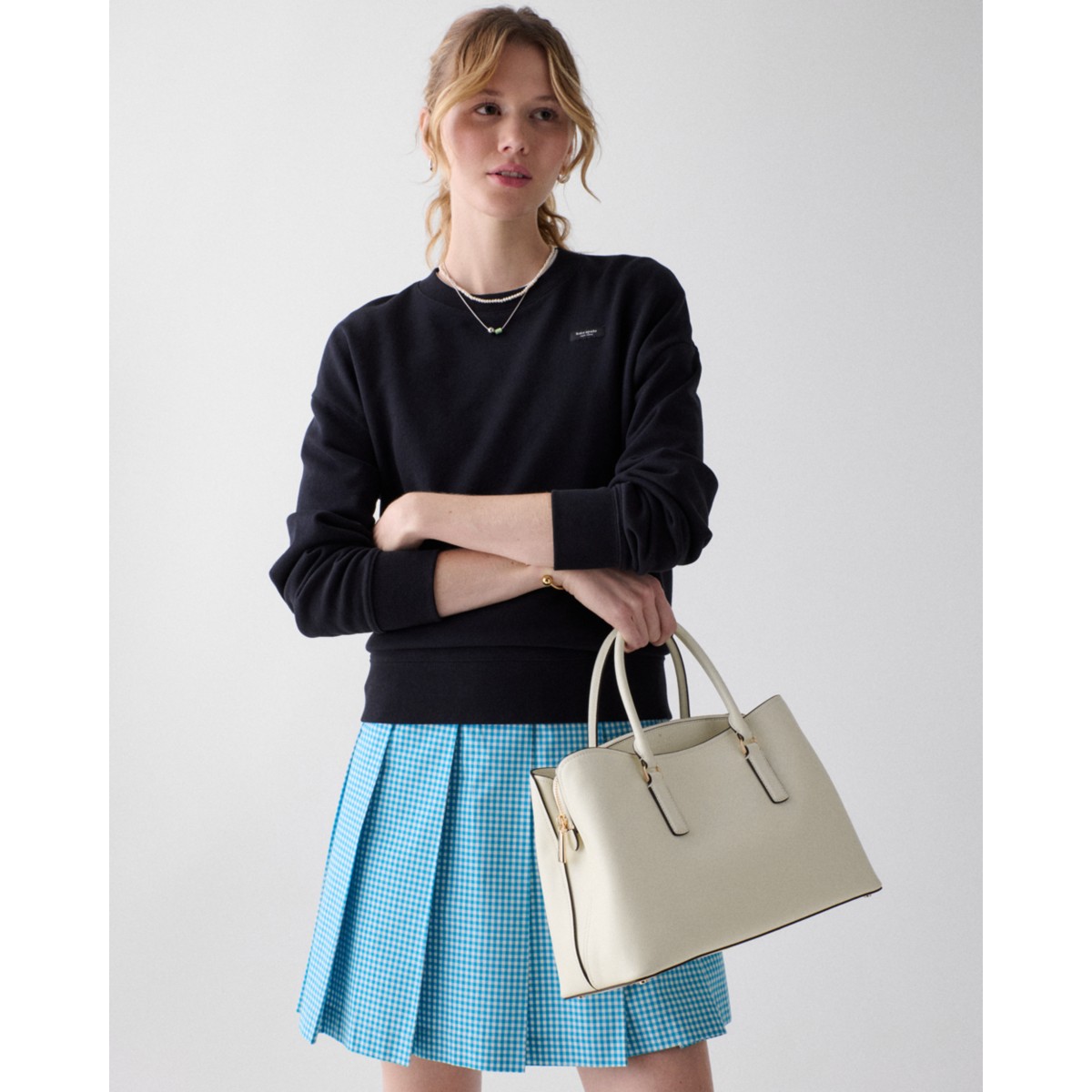 Kate Spade Thompson Street Satchel Bag - Preorder — Cashew Milk