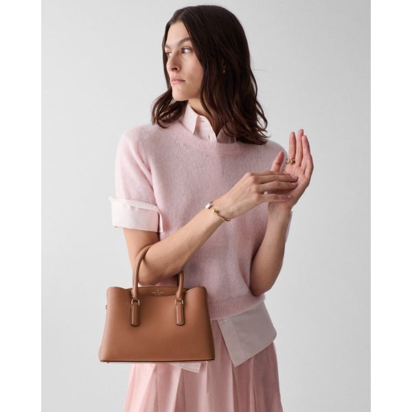 Kate Spade Thompson Street Small Satchel Bag - Preorder — Warm Gingerbread