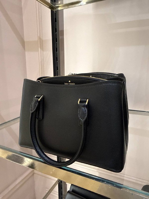 Kate Spade Thompson Street Small Satchel Bag - Preorder — Black (001)