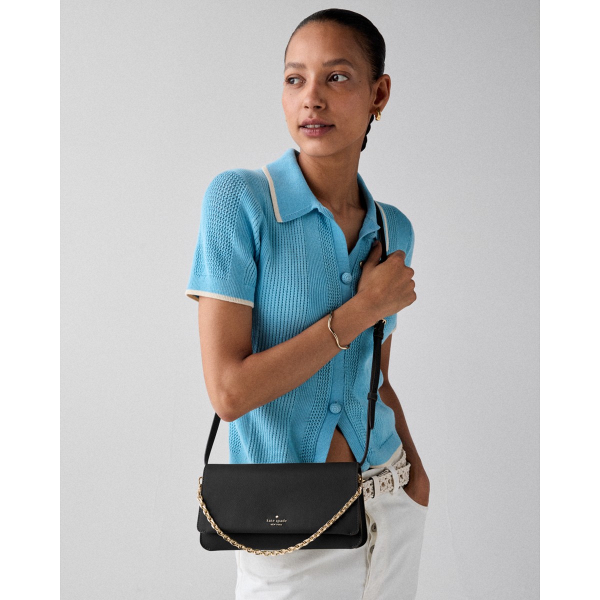 Kate Spade Ivy Crossbody Bag - Preorder — Black