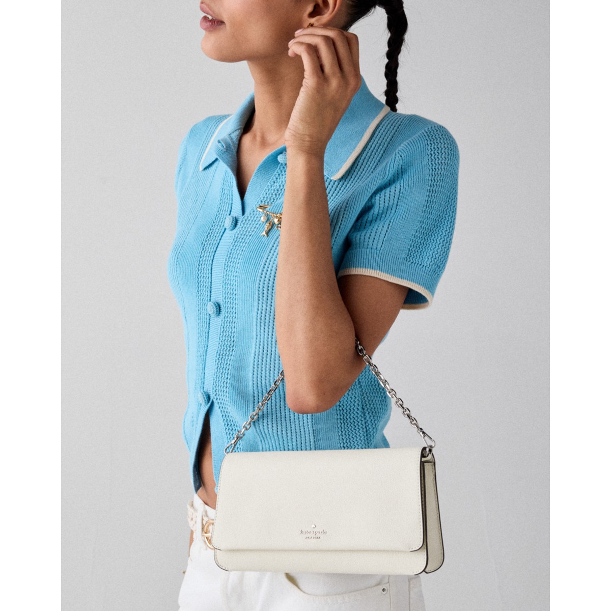 Kate Spade Ivy Crossbody Bag - Preorder — Light Cream