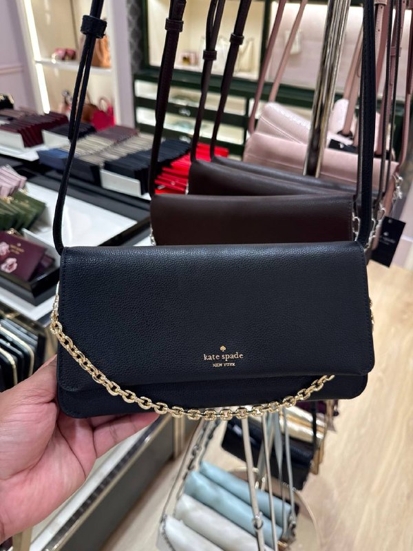 Kate Spade Ivy Crossbody Bag - Preorder — Black (001)