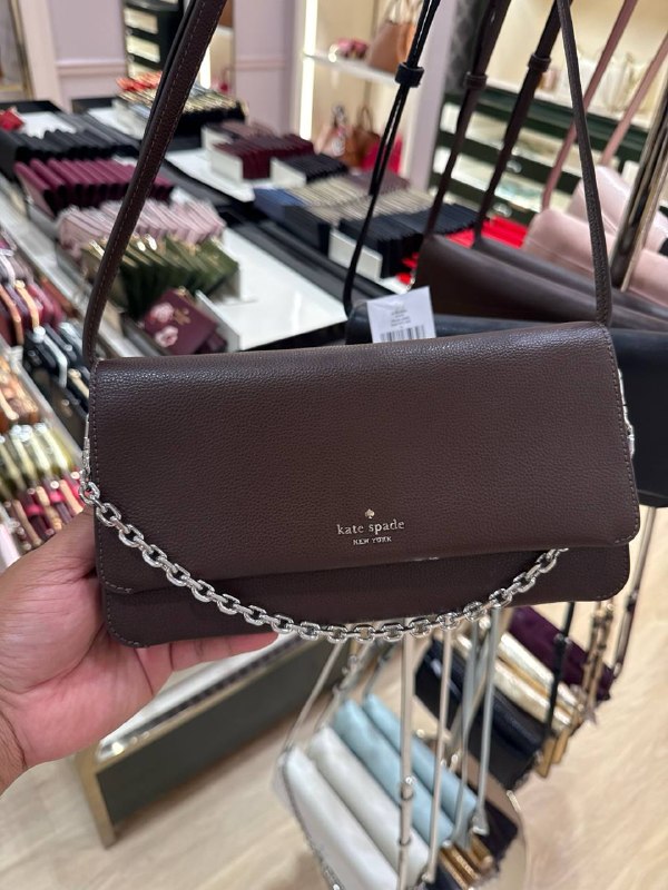 Kate Spade Ivy Crossbody Bag - Preorder — Hot Fudge (203)