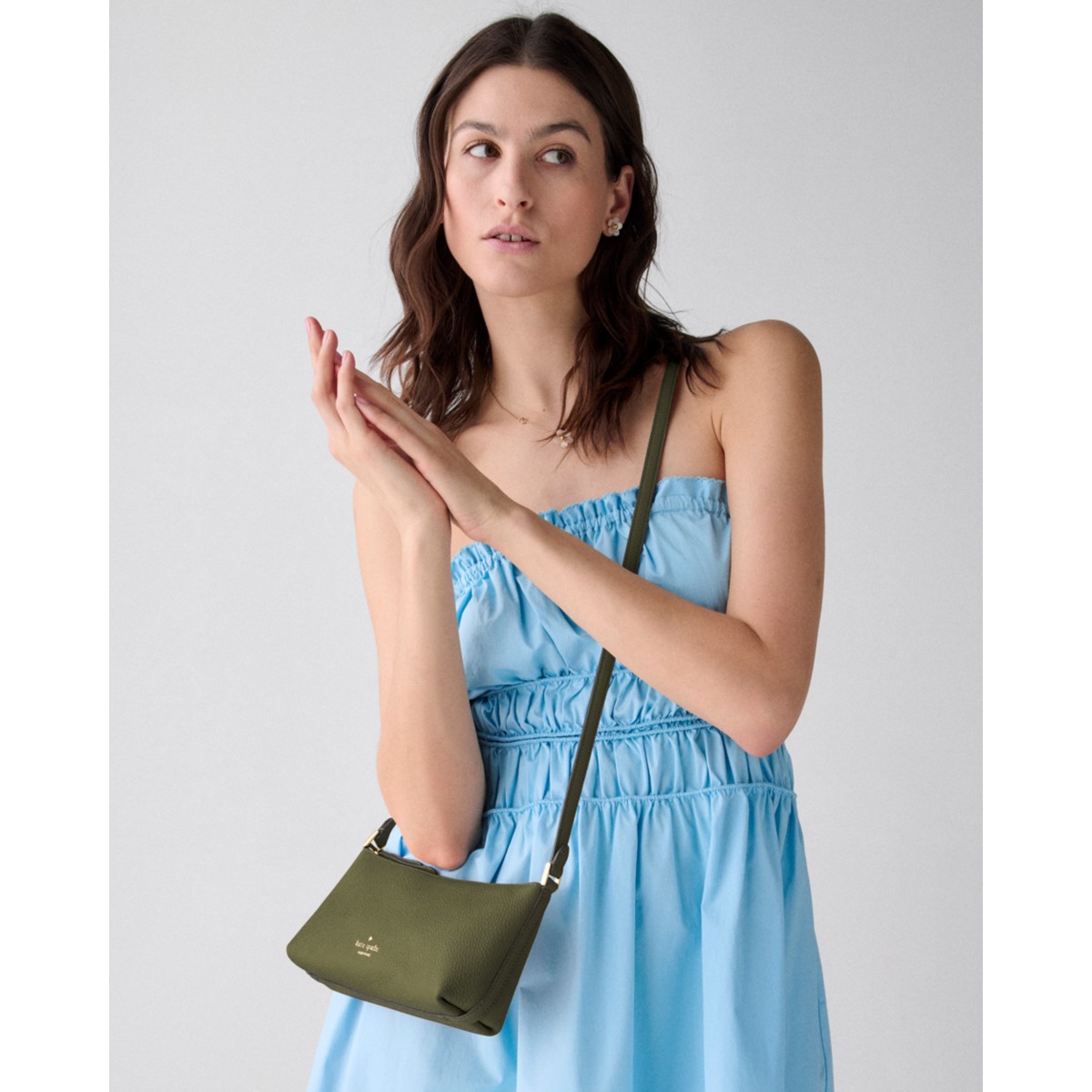 Kate Spade Lenox Mini Crossbody Bag - Preorder — Enchanted Green