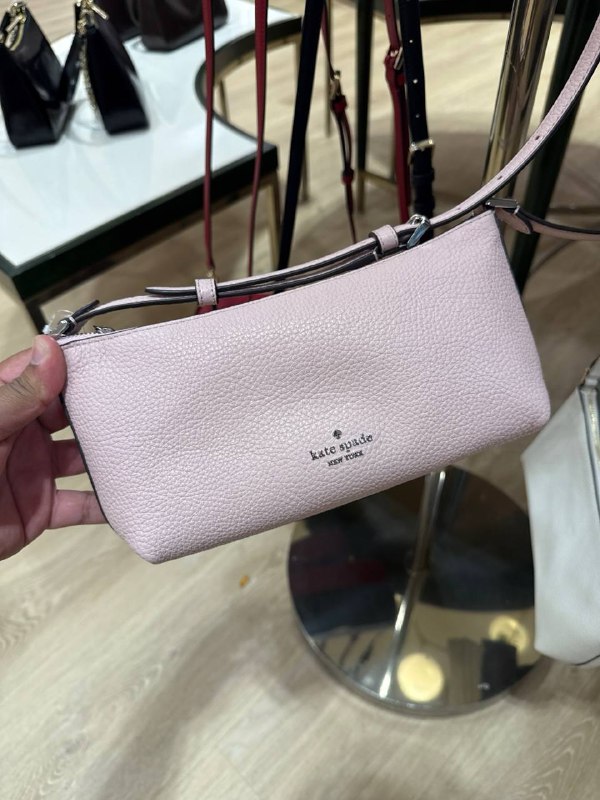 Kate Spade Lenox Mini Crossbody Bag - Preorder — Rose Smoke (651)