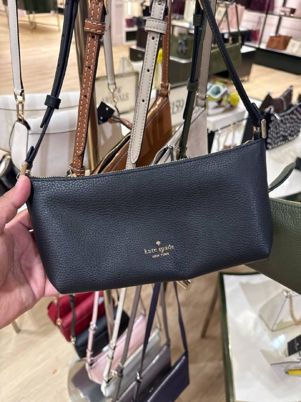 Kate Spade Lenox Mini Crossbody Bag - Preorder — Black (001)