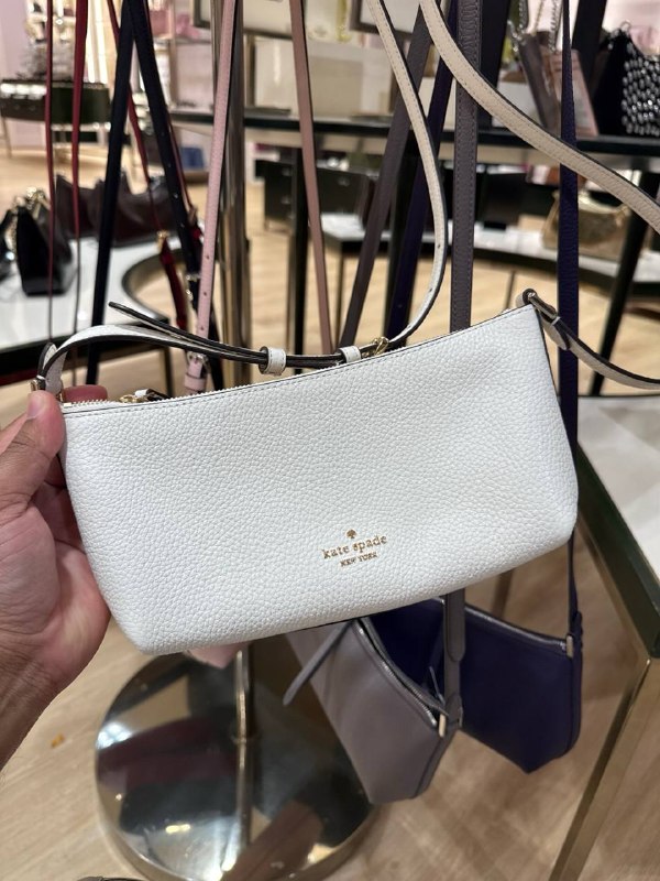 Kate Spade Lenox Mini Crossbody Bag - Preorder — Meringue (100)